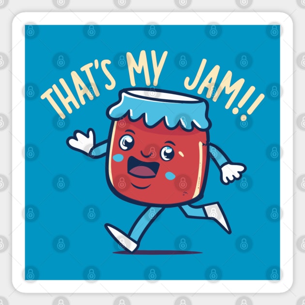 THAT'S MY JAM Sticker by INLE Designs